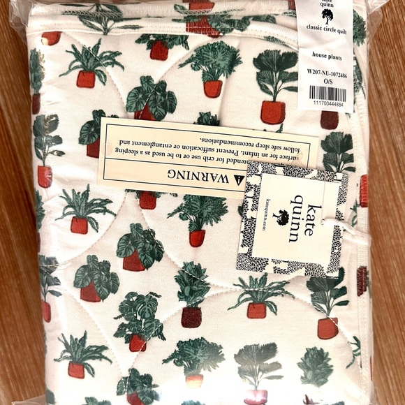 NWT Kate Quinn House Plants Quilt - Picture 2 of 2